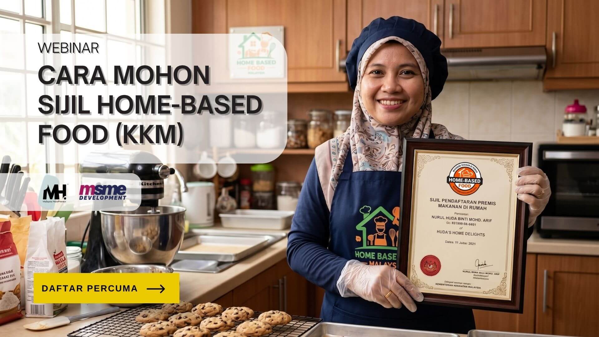 Bimbingan Cara Mohon Sijil Home-based food KKM