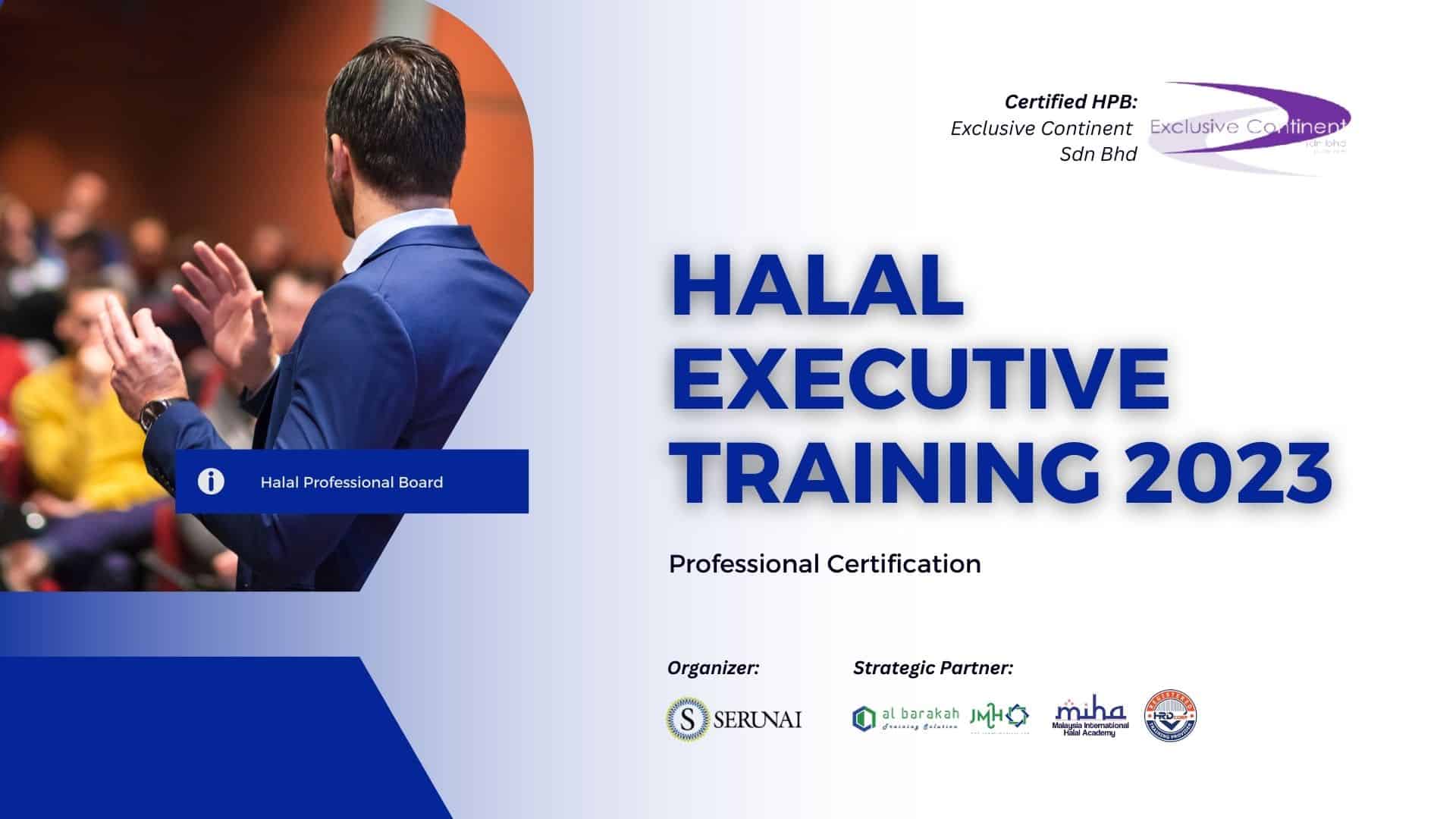 Halal Executive Training Course Program