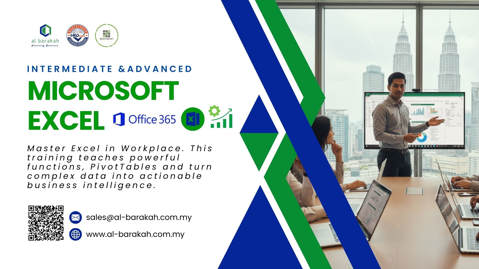 Excel Intermediate Advanced training