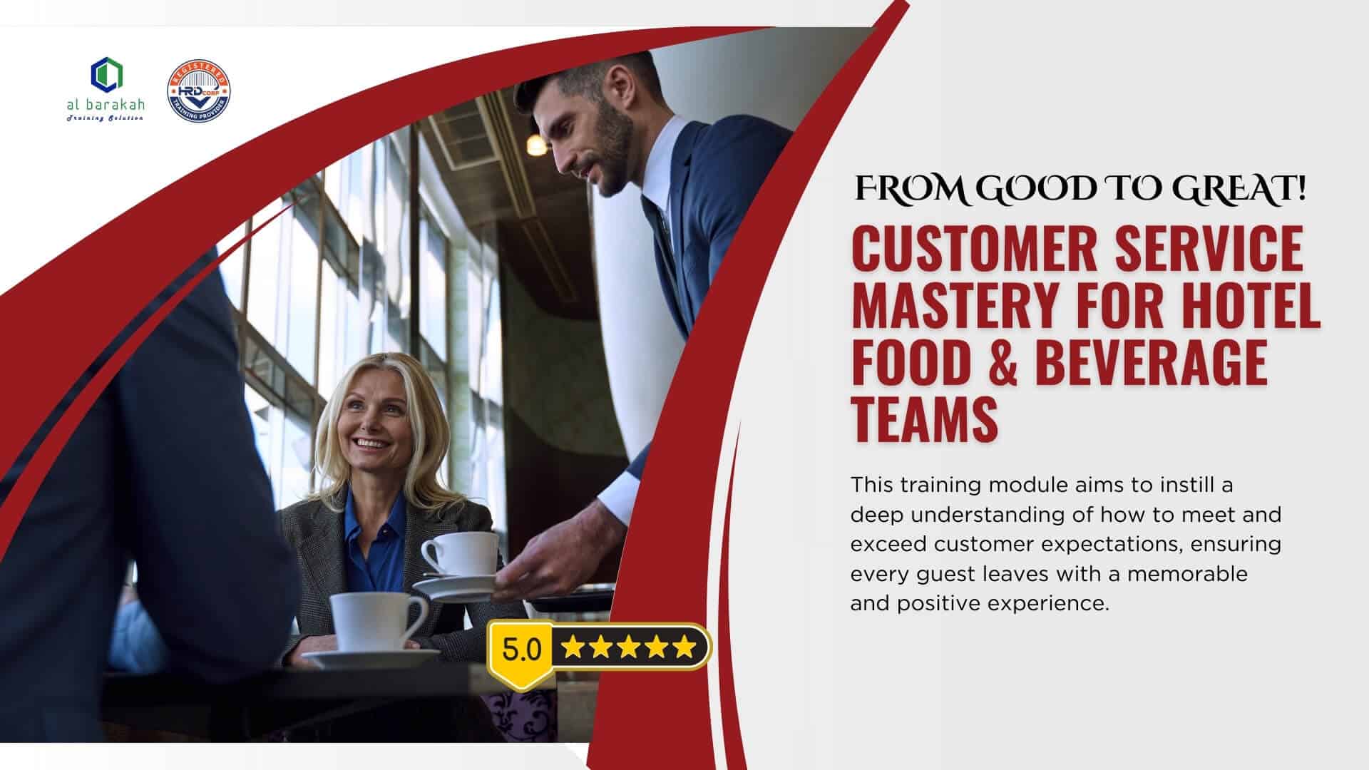 Customer Service Training Mastery for Hotel Food & Beverage Teams