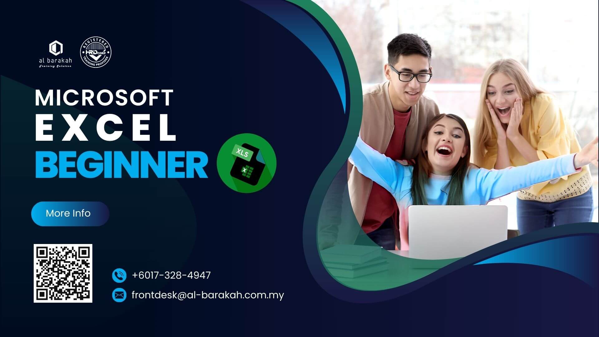 Microsoft Excel Beginner Basic Foundation HRDCorp Claimable
