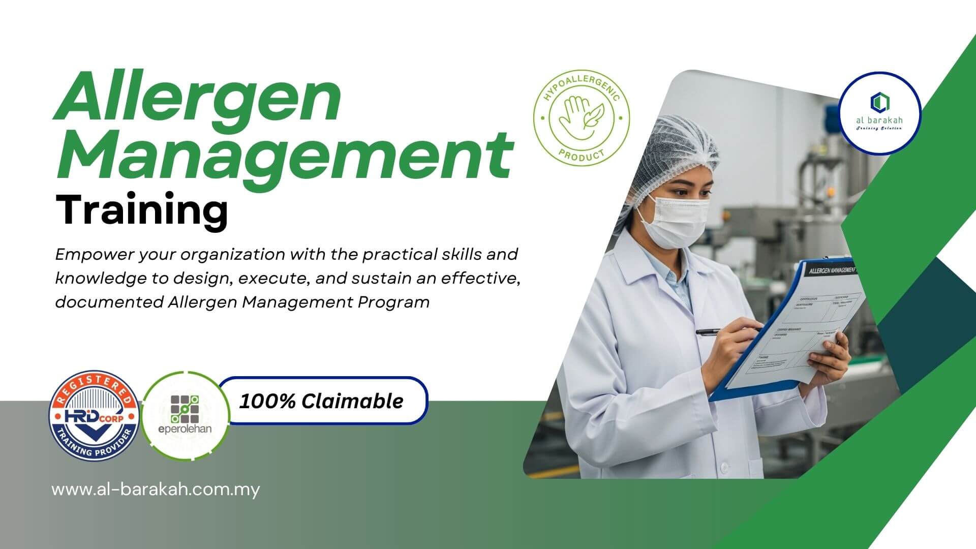 Allergen Management Training